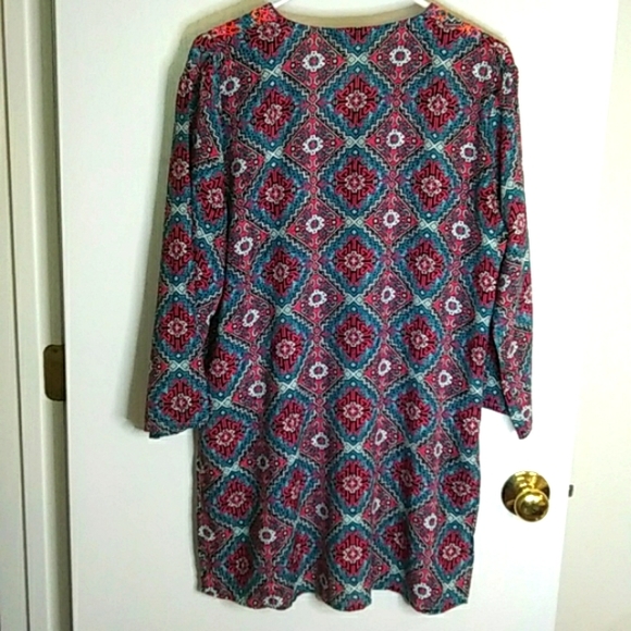Charlie Paige Colorful Boho Top. Size S/M, P/M - Picture 2 of 11